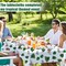 Hawaiian Luau Tablecloths for Party Decorations - Tropical Palm Leaves Table Cloths